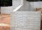 ashlar concrete wall